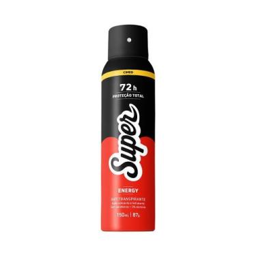 Imagem de Desodorante Antitranspirante Aerossol 72h Super Energy Cimed 150ml