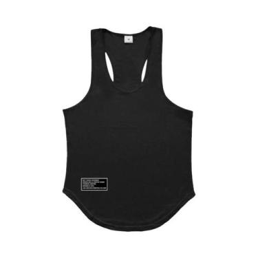 Imagem de Camiseta Regata Masculina De Malha Para Academia E Corrida, Secagem Rá