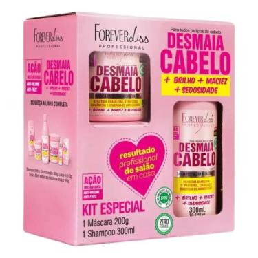 Imagem de Forever Liss Kit Desmaia Cabelo Shampoo 300ml + Máscara 200g - Forever