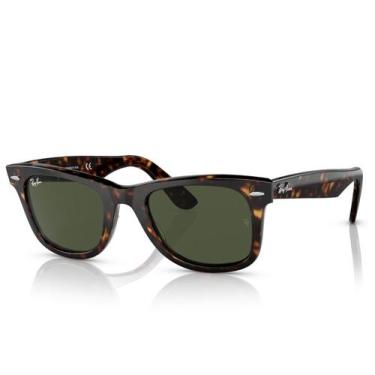 Imagem de Óculos de sol Ray Ban RB2140 1358/31 50 Wayfarer BioAcetate, QUADRADO,