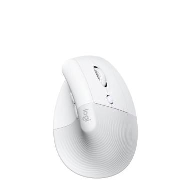 Imagem de Mouse Ergonômico Sem Fio Lift Logitech, Branco