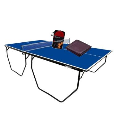 Imagem de Mesa Ping Pong Mdf 15mm Klopf 1009 + Kit 4862 + Capa Slim