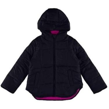 Imagem de Jaqueta Puffer Infantil Menina em Tarefá Bobojaco 100% Poliamida Micro