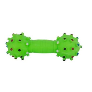 Imagem de Brinquedo Mordedor Halteres Cravo Pet Cães - Caracol Pet