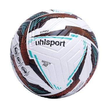 Imagem de Bola de Futebol Uhlsport Match R2 Brasileirão Campo, Preto, Vermelho, 