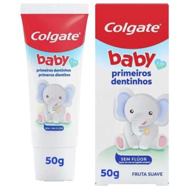Imagem de Creme Dental Colgate Baby Primeiros Dentinhos sem Flúor 50g
