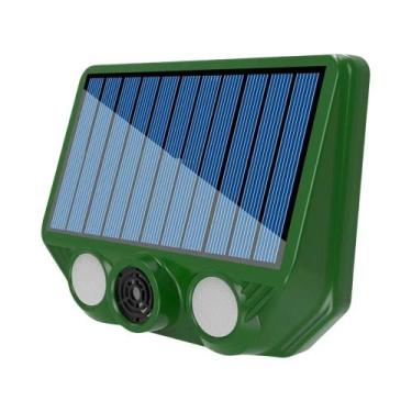Imagem de Repelente Ultrassônico Solar Para Gatos E Cães Com Luz Flash Vermelha 