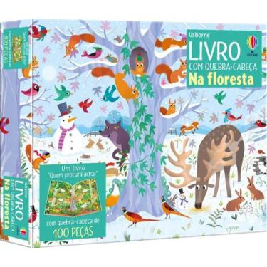 Imagem de Livro - Na Floresta: Livro Com Quebra-Cabeça