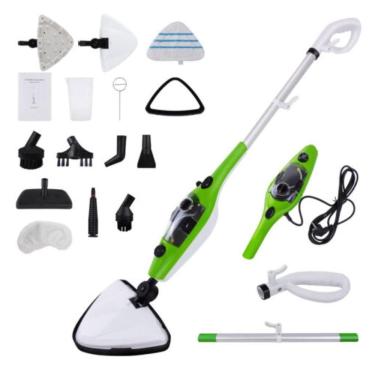 Imagem de Vaporizador Mop X10 5 em 1 Limpeza Profunda sem Produtos Químicos Verde e Cinza Yeet 350ML