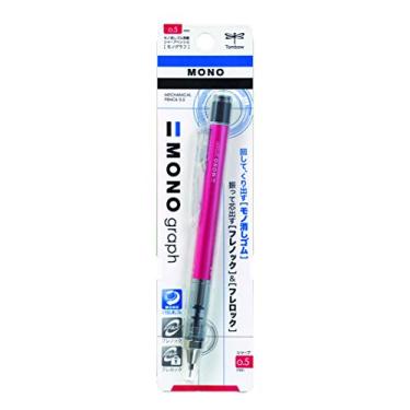 Imagem de Tombow Lapiseira Mono Graph Shaker 0,5 mm, corpo rosa (SH-MG81)