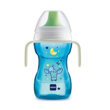 Imagem de Copo de Transição infantil Fun To Drink  270ml Azul - MAM