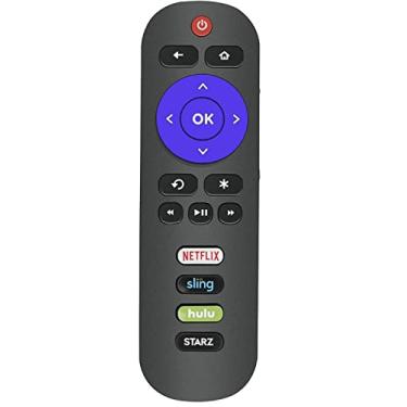 Imagem de Smartby Controle Remoto Substituído Compatível com TCL Roku 4K TV Remote 32S305 32s325 49S405 49S403 43S303 55S403 32S301 50FS3800 32S3750 32S3800 32S4610R 32S3850A 32S3700 43FP110 55s405 55p605