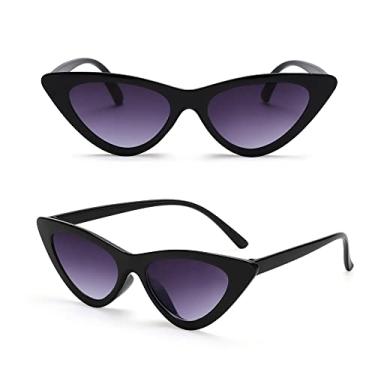 Imagem de 1 peça Óculos de Sol Sexy Cat Eye Triângulo Óculos de Sol Retro Feminino UV400 Óculos de Sol Polarized Streetwear Tendência Moda Feminina Glasse,C2,outros