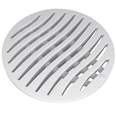 Imagem de Grelha em Polietileno Redondo 100mm Branco