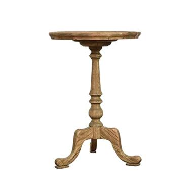 Imagem de Mesa de centro redonda mesa lateral decoração retrô mesa de canto sala de estar escritório sofá decoração lateral pequena mesa de centro quarto mesa de cabeceira mesas de canto