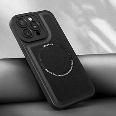 Imagem de Para iphone capa magnética para iphone 14 capa protetora para celular para iphone13promax case, preto, para iphone x xs