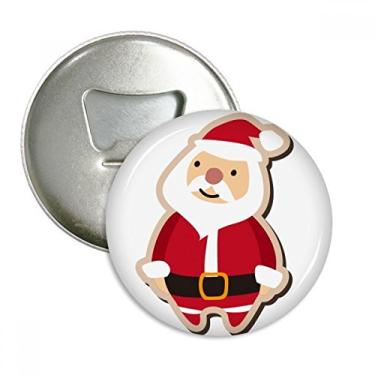 Imagem de Abre-garrafas de Natal Papai Noel com emblema multifuncional