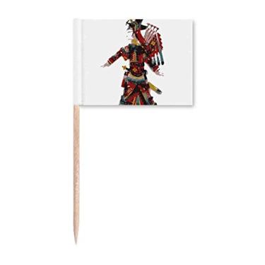 Imagem de Marcador de palito de ópera chinesa tradicional Shadow Play para decoração de festa