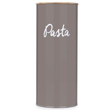 Imagem de Porta Condimentos Pasta Pote Redondo Organizador para Massas Canister Haus Concept Warm Gray