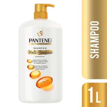 Imagem de Shampoo Pantene 1 Litro Multi Benefícios Para Todos Os Tipos De Cabelo