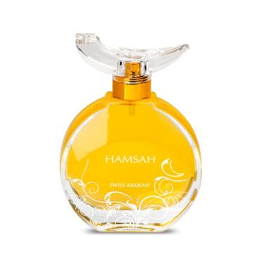 Imagem de Swiss Arabian Hamsah – Produtos de luxo de Dubai – Fragrância em spray pessoal de longa duração e viciante – Um aroma sedutor e característico – O luxuoso aroma da Arábia – 76 g