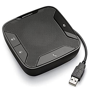 Imagem de Plantronics Alto-falante USB portátil Calisto 610-M otimizado para Microsoft Lync, Skype e UC 201869-02, preto