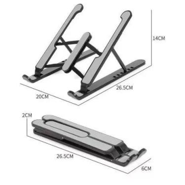 Imagem de Suporte Notebook Ergonômico Base Dobrável Ajustável - Online