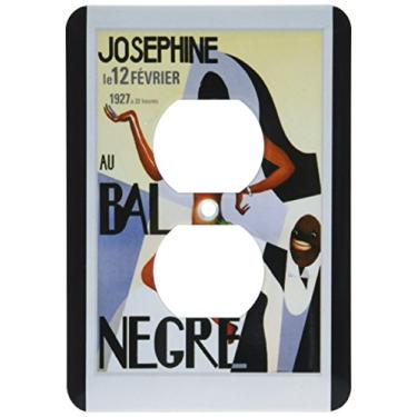 Imagem de 3dRose Lsp_181027_6 Imagem de Art Deco African American Dance Poster Light Switch Cover