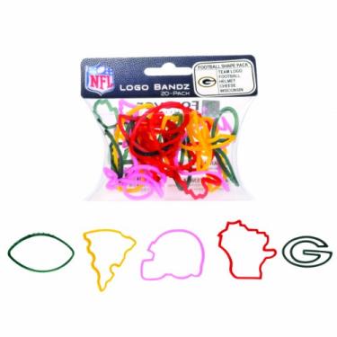 Imagem de FOCO Pulseiras Bandz com logotipo Green Bay Packers