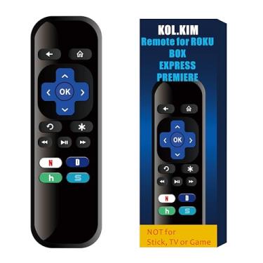 Imagem de Controle remoto de substituição para controle remoto Roku Premiere Express Substituição para Roku Box 1 2 3 4 HD LT XS XD Player Remotes Substituição [NÃO para Stick, TV ou Game]