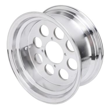 Imagem de Asixxsix 10 Polegada de Aro Traseira de Roda Traseira, Liga de Alumínio Aumentou a Estabilidade Aprimorada para Mini Mini Motorcycle, Com Design Polido Leve