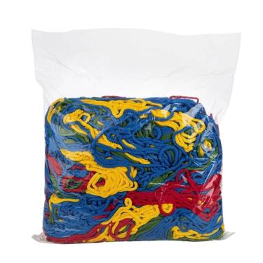 Imagem de Rede De Proteção Reforçada Colorida Premium Chicoplay Para Cama Elástica 1,83 M