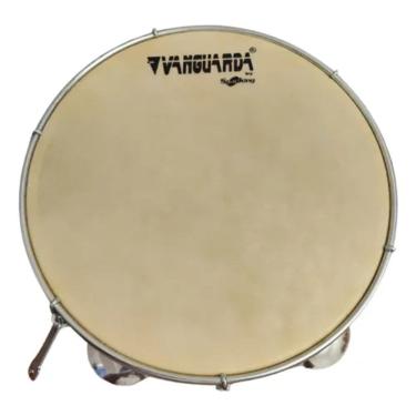Imagem de PANDEIRO VANGUARDA - ABS CEREJEIA 10" - PELE COURO -