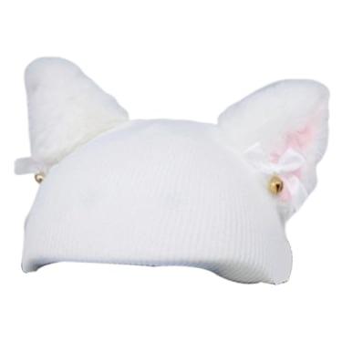 Imagem de oshhni Capa para capacete de esqui, acessório macio e quente, gorro de malha para esportes ao ar livre, novidade para snowboard, para homens e mulheres, Branco