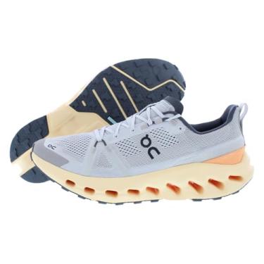 Imagem de On Tênis masculino Cloudsurfer Trail Prata/Loiro 43 Médio, Prata/loiro, 11.5