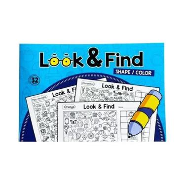 Imagem de Livro De Atividades De Colorir Com 32 Páginas, Jogo De Desenho E Encon