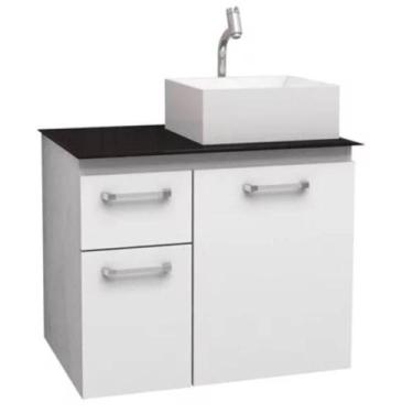 Imagem de Toucador Figo Cozimax 60cm Sem Cuba - Branco