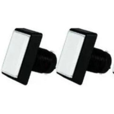 Imagem de 10 Botão Retangular Fliperama Jukebox Com Micro E Led 12V