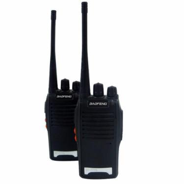 Imagem de Radio Comunicador um par Uhf/Vhf Walkie-Talkie 5KM com 2 fone de ouvid