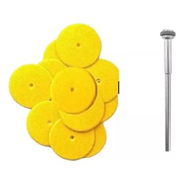 Imagem de 2X 200 Lixas Laminar Gr 120 + 1 Mandril Reforçado Podologia