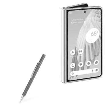 Imagem de BoxWave Caneta Stylus compatível com Google Pixel Fold – Caneta Stylus capacitiva FineTouch, caneta Stylus super precisa para Google Pixel Fold – Preto