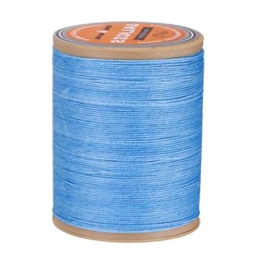 Imagem de Cordão de cera premium para fazer pulseiras, fio encerado, cordão de poliéster encerado, corda para costurar colar e macramê DIY artesanato