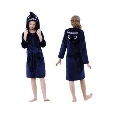 Imagem de Roupão De Banho Kigurumi De Unicórnio, Tigre E Vaca Para Meninas, Pija