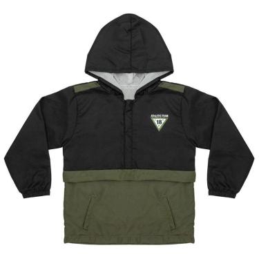 Imagem de Jaqueta Infantil Look Jeans Corta Vento Verde/Preto - 03 - UNICA-Masculino