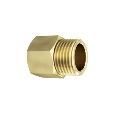 Imagem de Prolongador Sextavado Interno Dourado com Bitola 1/2" Durín