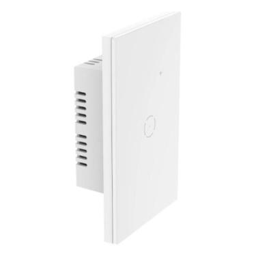Imagem de Interruptor Inteligente 1 Botão Touch Wi-fi App Alexa Vidro - Evolut