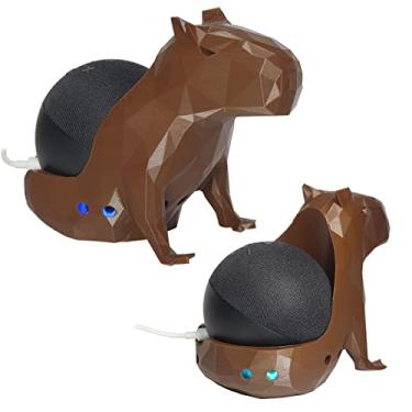 Imagem de Suporte De Mesa Para Alexa Echo Dot 4 Capivara