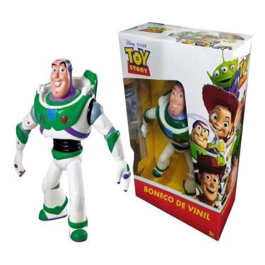 Imagem de Boneco De Vinil Toy Story Buzz Lightyear Disney 18cm Líder