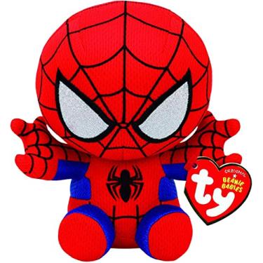 Imagem de Pelúcia Marvel Homem-Aranha 15cm Ty Spider-Man - SUIKA