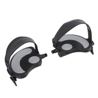 Imagem de Pedais de Bicicleta Ergométrica Com Alças, Clipes Ajustáveis ​​universais para Pedais de Bicicleta Ergométrica para Bicicleta Giratória e Bicicleta Ergométrica Estacionária Interna